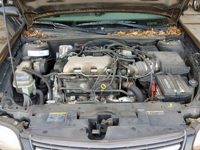 1G1NE52J23M645555 - 2003 CHEVROLET MALIBU LS შავი ფოტო 7