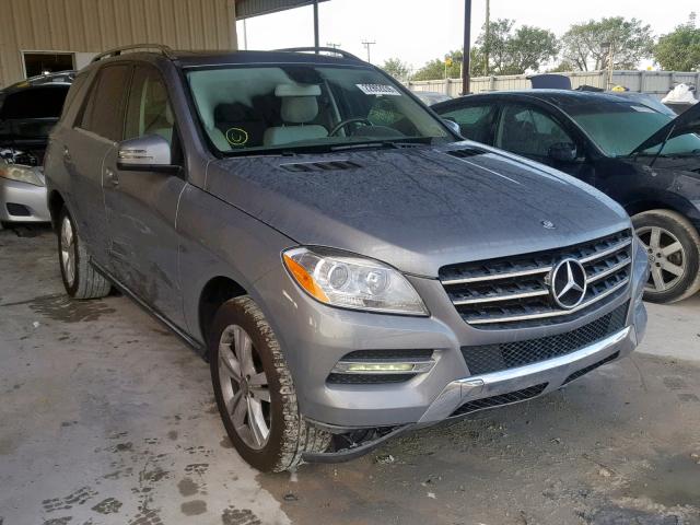 4JGDA5JB3FA593248 - 2015 MERCEDES-BENZ ML 350 CHARCOAL photo 1