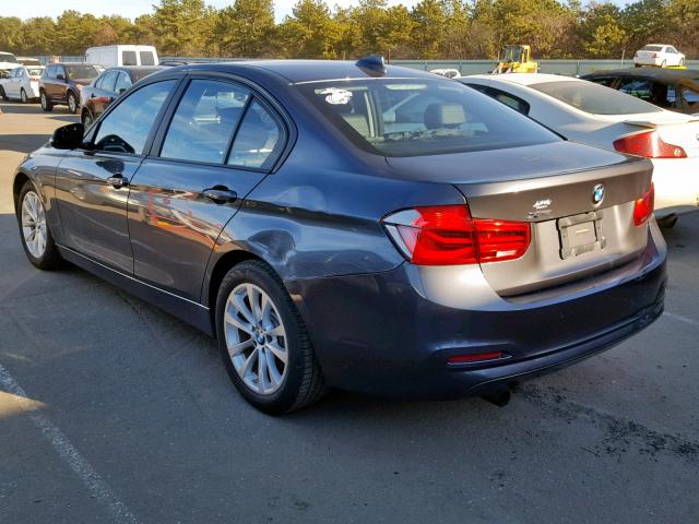 WBA8E5G54GNT93286 - 2016 BMW 320 XI GRAY photo 3