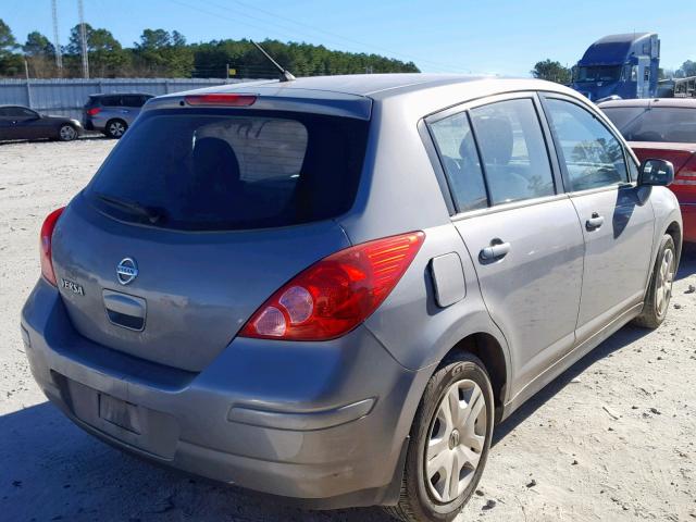 3N1BC1CP6CK239826 - 2012 NISSAN VERSA S SILVER photo 4