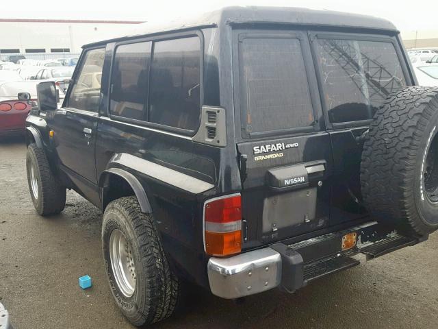 VRY60502098 - 1988 NISSAN PATROL BLACK photo 3