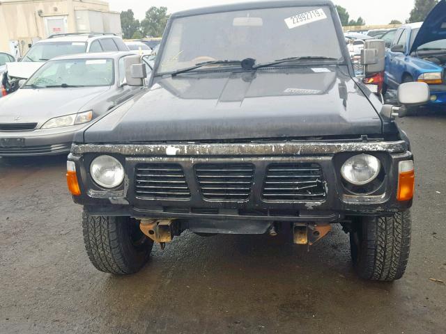 VRY60502098 - 1988 NISSAN PATROL BLACK photo 9