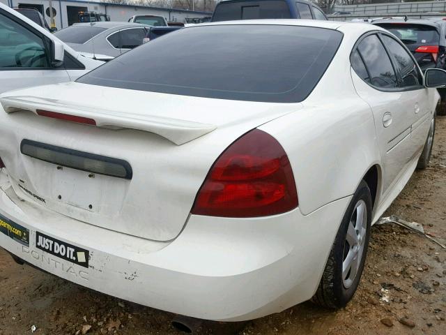 2G2WP552971215392 - 2007 PONTIAC GRAND PRIX WHITE photo 4