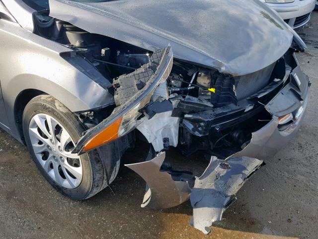 5NPDH4AE1DH219084 - 2013 HYUNDAI ELANTRA GL CHARCOAL photo 9