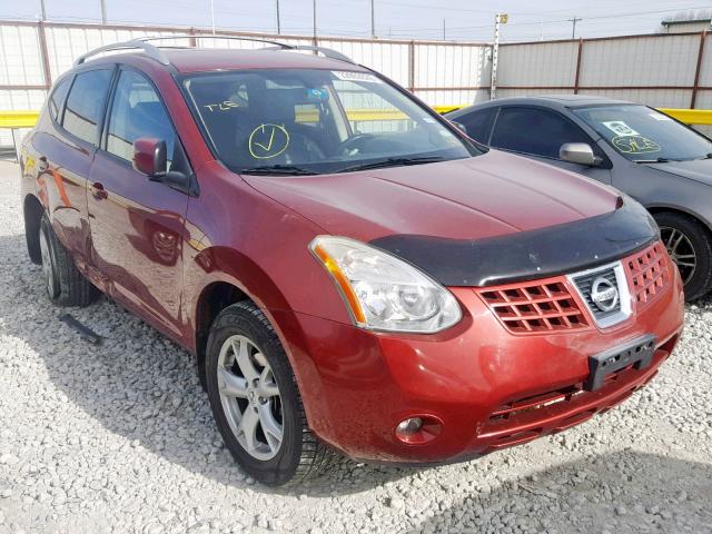 JN8AS58VX8W120462 - 2008 NISSAN ROGUE S RED photo 1