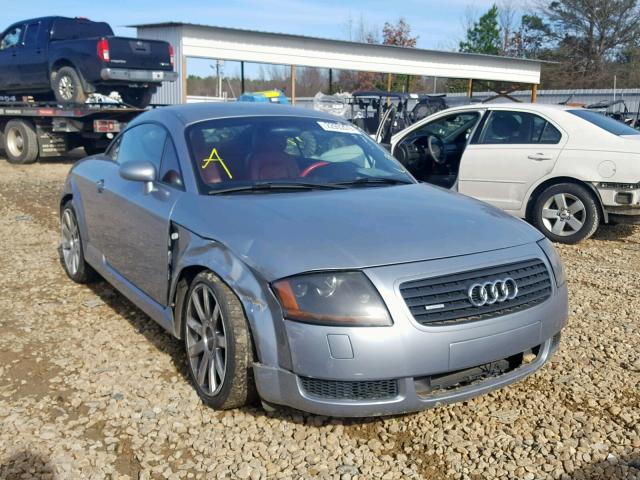 TRUWT28N121022184 - 2002 AUDI TT QUATTRO GRAY photo 1