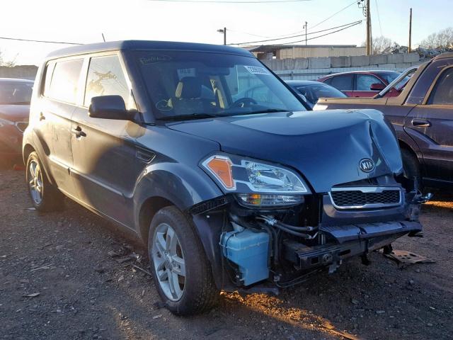 KNDJT2A22B7219267 - 2011 KIA SOUL BLUE photo 1