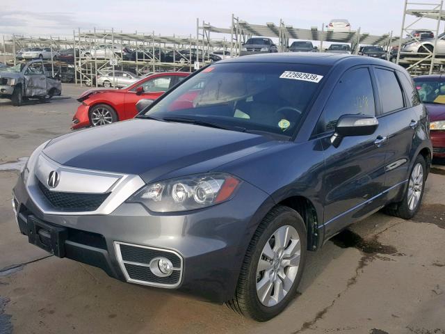 5J8TB1H55CA003618 - 2012 ACURA RDX TECHNO GRAY photo 2