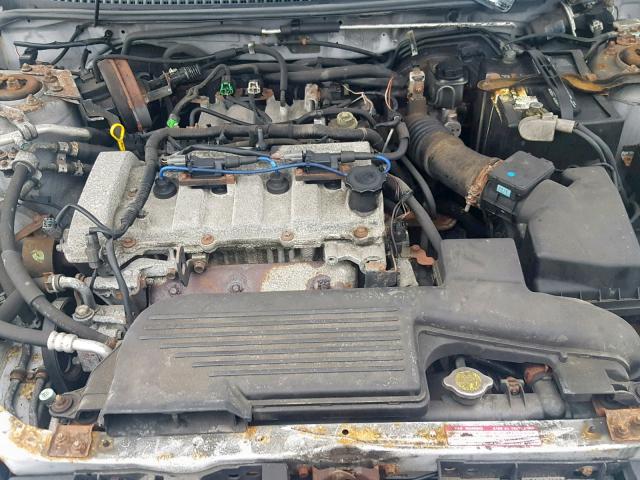 JM1BJ225420638006 - 2002 MAZDA PROTEGE DX GRAY photo 7