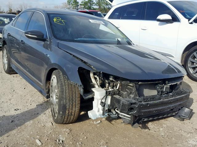 1VWDT7A34HC046836 - 2017 VOLKSWAGEN PASSAT R-L CHARCOAL photo 1