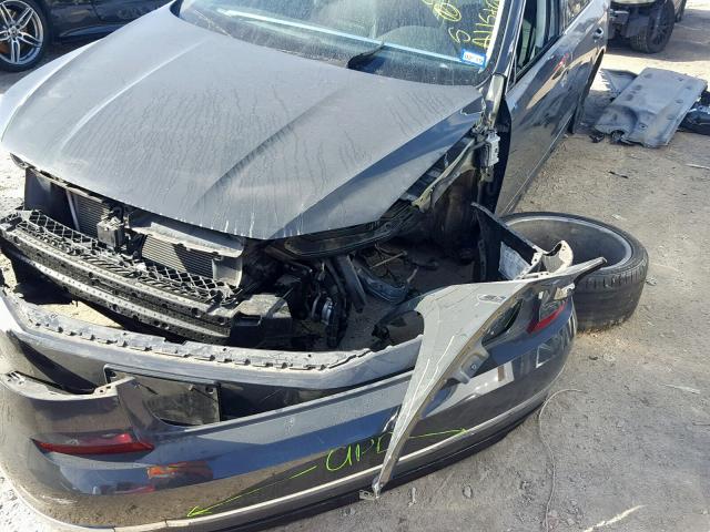 1VWDT7A34HC046836 - 2017 VOLKSWAGEN PASSAT R-L CHARCOAL photo 9