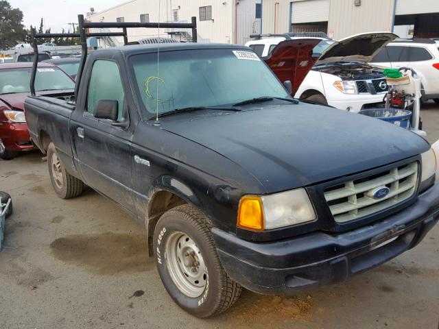 1FTYR10D61PB64458 - 2001 FORD RANGER BLACK photo 1