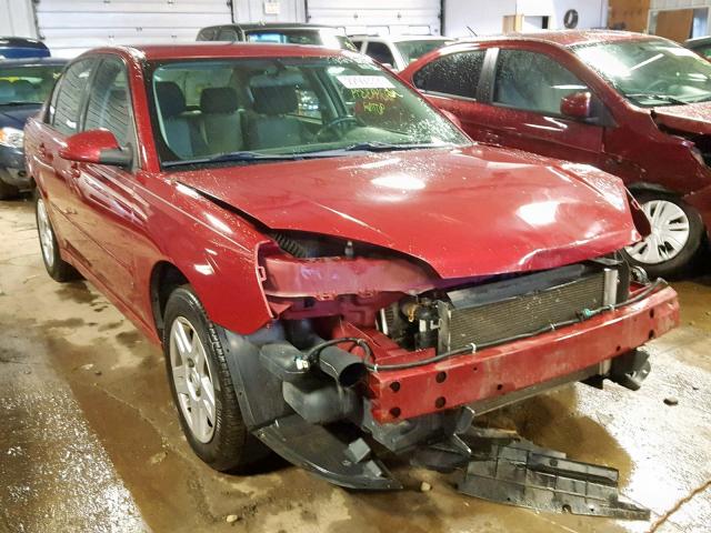 1G1ZT58F47F105080 - 2007 CHEVROLET MALIBU LT MAROON photo 1
