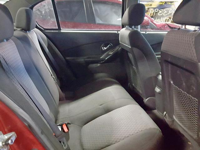 1G1ZT58F47F105080 - 2007 CHEVROLET MALIBU LT MAROON photo 6