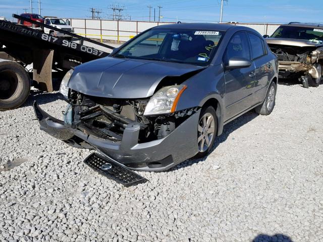 3N1AB61E08L687641 - 2008 NISSAN SENTRA 2.0 SILVER photo 2