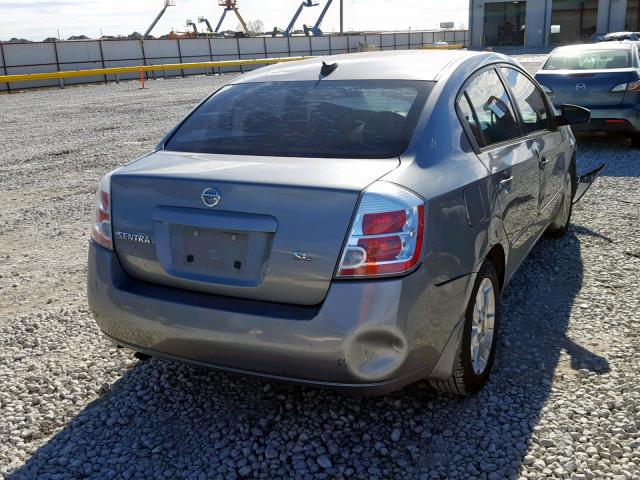 3N1AB61E08L687641 - 2008 NISSAN SENTRA 2.0 SILVER photo 4