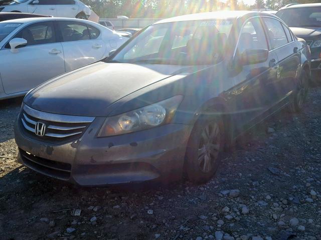 1HGCP2F62BA131705 - 2011 HONDA ACCORD GRAY photo 2