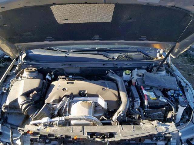 2G4GL5EX2H9128701 - 2017 BUICK REGAL SPOR GRAY photo 7