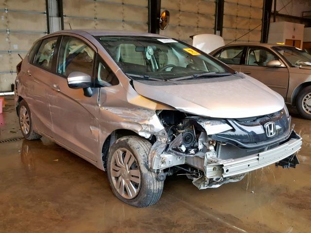 3HGGK5H50FM728477 - 2015 HONDA FIT LX SILVER photo 1