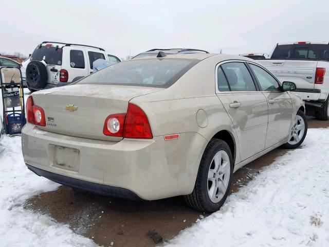 1G1ZB5E07CF223735 - 2012 CHEVROLET MALIBU LS 米色 照片 4