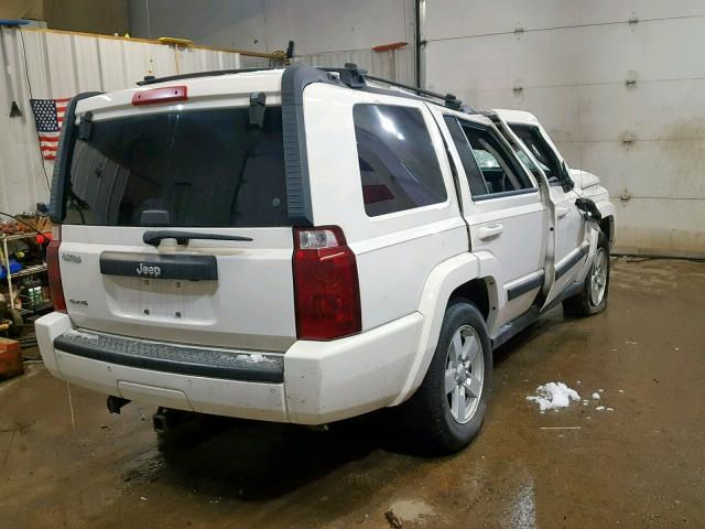 1J8HG48N97C611670 - 2007 JEEP COMMANDER WHITE photo 4