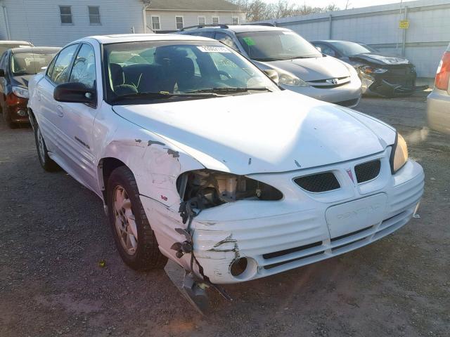 1G2NF52E71M651697 - 2001 PONTIAC GRAND AM S WHITE photo 1