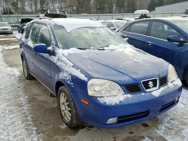 KL5JJ86Z85K114156 - 2005 SUZUKI FORENZA LX BLUE photo 1