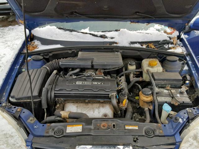 KL5JJ86Z85K114156 - 2005 SUZUKI FORENZA LX BLUE photo 7