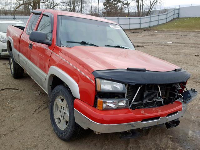 1GCEK19B46Z119913 - 2006 CHEVROLET SILVERADO RED photo 1