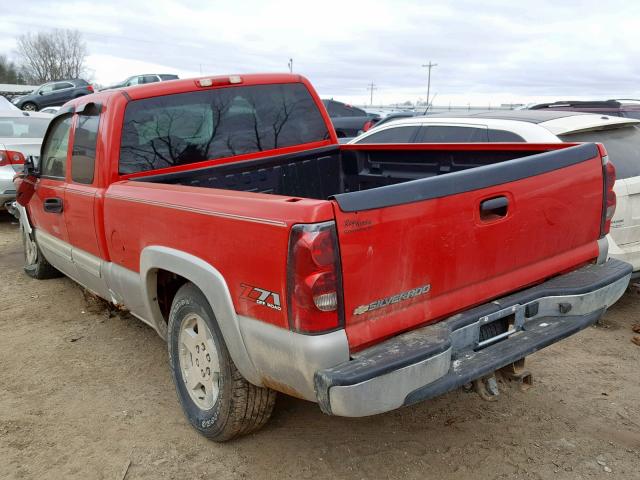 1GCEK19B46Z119913 - 2006 CHEVROLET SILVERADO RED photo 3