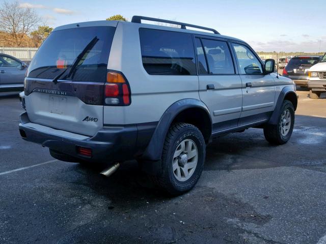 JA4MT31R82P009816 - 2002 MITSUBISHI MONTERO SP SILVER photo 4