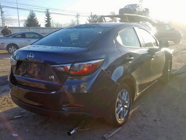 3MYDLBZV4GY106469 - 2016 TOYOTA SCION IA BLUE photo 4