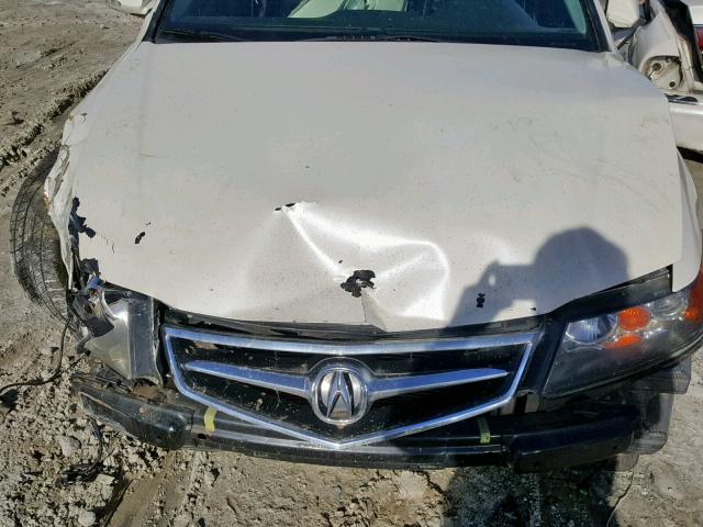 JH4CL96947C005210 - 2007 ACURA TSX WHITE photo 7