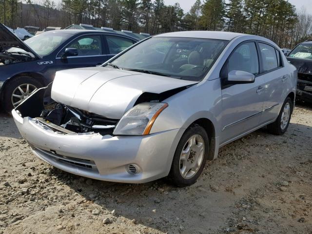 3N1AB6AP3CL753416 - 2012 NISSAN SENTRA 2.0 SILVER photo 2