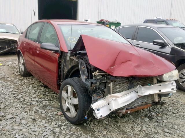 1G8AL55F36Z141102 - 2006 SATURN ION LEVEL BURGUNDY photo 1