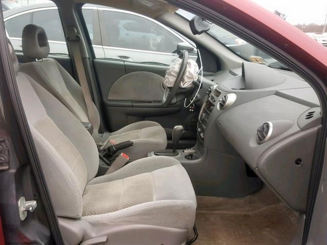 1G8AL55F36Z141102 - 2006 SATURN ION LEVEL BURGUNDY photo 5