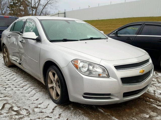 1G1ZC5EU3CF315330 - 2012 CHEVROLET MALIBU 1LT ვერცხლისფერი ფოტო 1