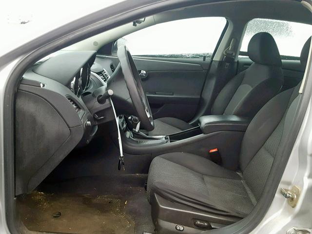 1G1ZC5EU3CF315330 - 2012 CHEVROLET MALIBU 1LT ვერცხლისფერი ფოტო 5