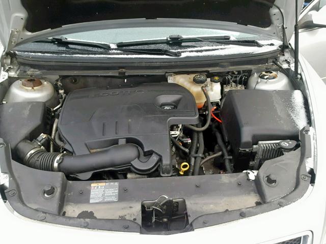 1G1ZC5EU3CF315330 - 2012 CHEVROLET MALIBU 1LT ვერცხლისფერი ფოტო 7