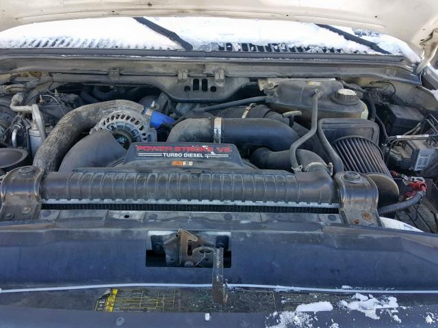 1FDAW57P76EB93774 - 2006 FORD F550 SUPER WHITE photo 7