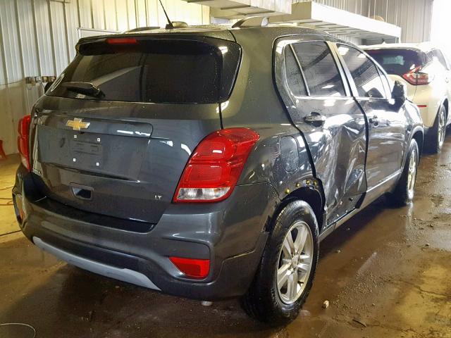 KL7CJLSB5HB181555 - 2017 CHEVROLET TRAX 1LT CHARCOAL photo 4