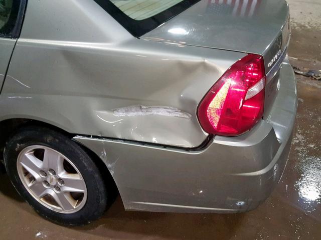 1G1ZT52854F135145 - 2004 CHEVROLET MALIBU LS მწვანე ფოტო 9