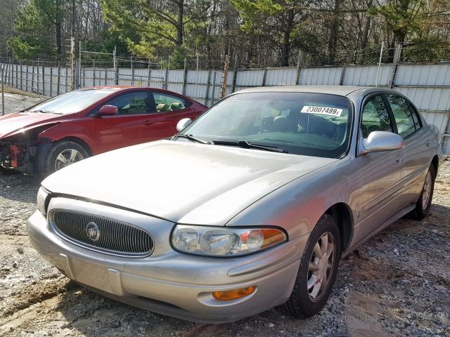 1G4HR54K144122197 - 2004 BUICK LESABRE LI SILVER photo 2