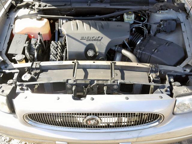 1G4HR54K144122197 - 2004 BUICK LESABRE LI SILVER photo 7