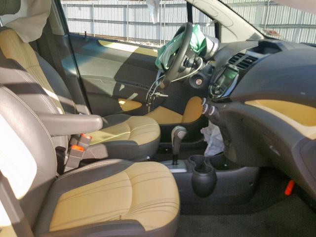 KL8CD6S95EC442321 - 2014 CHEVROLET SPARK 1LT YELLOW photo 5