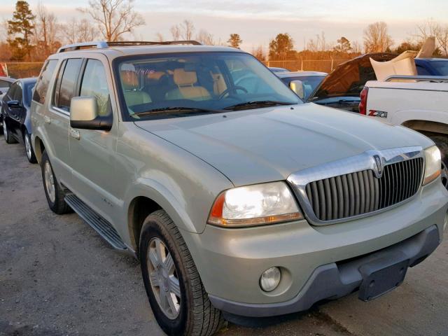 5LMEU78HX3ZJ26694 - 2003 LINCOLN AVIATOR 米色 照片 1