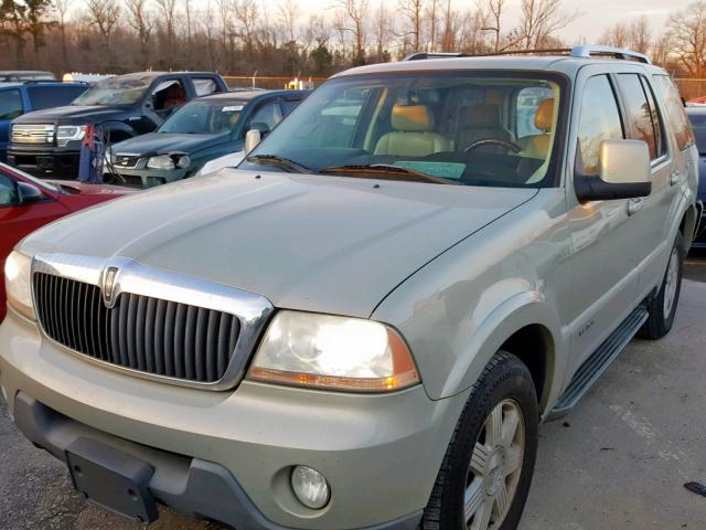5LMEU78HX3ZJ26694 - 2003 LINCOLN AVIATOR 米色 照片 2
