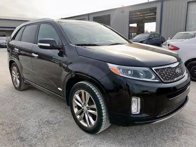 5XYKWDA72EG457386 - 2014 KIA SORENTO SX BLACK photo 1