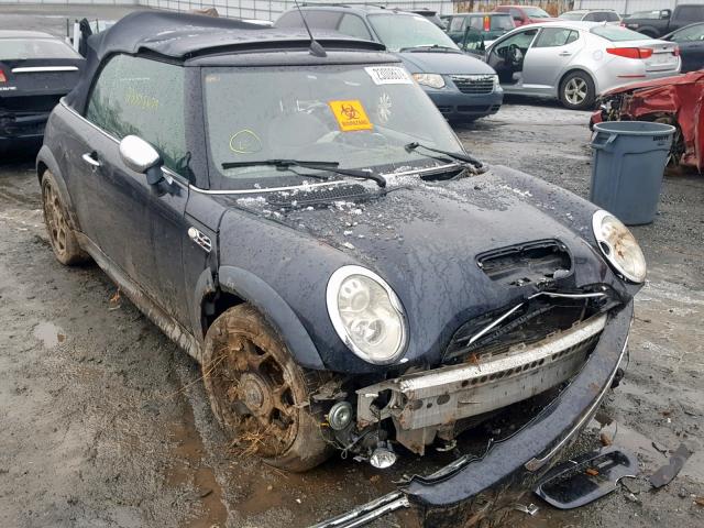 WMWRH33516TK57309 - 2006 MINI COOPER S BLACK photo 1