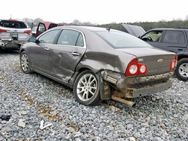 1G1ZE5E77BF322736 - 2011 CHEVROLET MALIBU LTZ ყავისფერი ფოტო 3